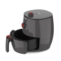 Solac - Freidora sin Aceite Airfryer, 1500W. Fríe con Aire, cocina saludable. Con capacidad de 2.5L. Air Fryer 80-200 Grados. Facil limpieza, Apta lavavajillas, Temporizador Programable color gris. - details 1