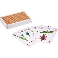Heritage Playing Card Co Heritage Baraja de Poker Didáctica Inglés Gatos Perros Caballos Animales Mariposas Pájaros Fósiles Especias Peces Frutas Hierbas Faros Árboles Gemas Minerales Delfines Ballenas Setas Insectos Arañas Indios Rosas Salvajes Fauna - details 54