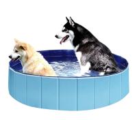 Piscina Plegable para Perros Mascota Antideslizante Bañera PVC para Verano - details 1