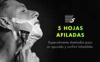GilletteLabs máquina de afeitar con barra exfoliante y estuche de viaje, 1 mango, - 5 recambios, stand magnético - details 2