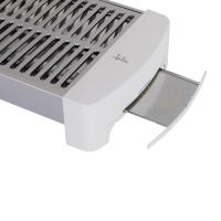 Jata Tostador plano horizontal pequeño, 2 resistencias de cuarzo, Bandeja recogemigas extraíble, 300 W, Fácil almacenaje - JETT0201 - details 2