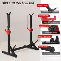 ALLINLIFE RACK AJUSTABLE PARA PESAS, ENTRENAMIENTO SENTADILLA,GANCHO SOPORTE DE DISCO, ENVIO GRATIS,ENTREGA 3 DIAS A ESPANÑA. - details 5