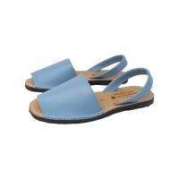 Menorquinas DE Piel Mujer Sandalias. Hecha en España. Sandalias de verano para mujer, zapatos planos informales para mujer . - details 5