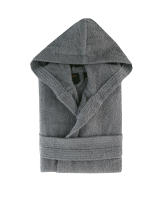Novotextil Albornoz de Baño con Capucha de Algodón Cardado Premium Ultra Suave Absorbente Ideal Después de la Ducha Material de Alta Calidad Proporciona Confort Calidez Diseño Funcional Elegante Resistente al Desgaste Perfecto Uso Diario - details 7