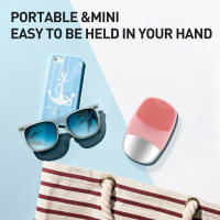 Cepillo Limpiador Facial, Accesorio De Viaje, Mini Cepillo eléctrico de limpieza Facial, Masajeador Facial Eléctrico, Skin Care Para Todo Tipo De Pieles, Limpiador Facial Eléctrico De Silicona, Limpiador sónico, masajeador de piel - details 5
