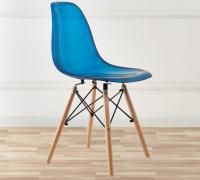 Juego de 4 sillas con patas de madera, mueble estilo nórdico medieval,  para escritorio, comedor, dormitorio, balcón o restaurante BAR hosteleria, OFICINA Mesa de comedor nórdica  cocina,metal transparente - details 2