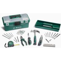 Bosch Caja de herramientas básica con 73 accesorios y complementos de bricolaje, para madera, piedra y metal, bricolaje, accesorios para herramientas de perforación y atornillado - details 1