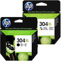HP 304XL N9K08AE + N9K07AE , Negro + Tricolor, Cartuchos XL Original - details 0