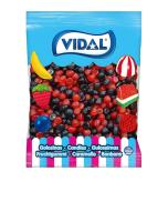 Vidal Moritas Brillo bolsa 1 Kg - Deliciosas chucherías en forma de mora de zarza y con un acabado brillante - Intenso sabor a mora - Tamaño mini - Sin gluten y sin grasa - details 1