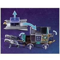 Playmobil Carruaje de Mercaderes Novelmore Violet Vale (70903) carro con caballos y figura de mago Armathor - details 2