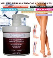 Gel de Efecto Frío Diatonique para Piernas Cansadas y Doloridas, 500 ml - details 0