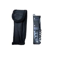 HUSL Navaja de Camping Plegable de Acero Inoxidable para Supervivencia Al Aire Libre y Senderismo en Color Negro - details 7