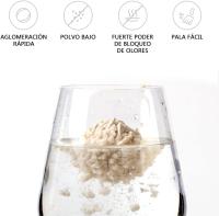 COTTECOTA-Arena para Gatos 6 L de Tofu ecológico Vegetal, Lecho natural para Gatos Libre de Polvo Arena Natural Aglomerante ,Arena para mascota vegetal absorvente , Arena de tofu para gatos antiolor y absorvente (5055) - details 1