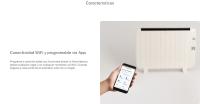 CREATE - Emisor/Calefactor térmico con WiFi de bajo consumo - 25m² de trabajo - con temporizador - WARM SLIM 1500W - details 0