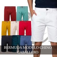 Pantalones Cortos Chinos S&C Bermuda Hombre - Estilo, Comodidad y Versatilidad - details 0