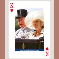 Piatnik Baraja de poker de 54 cartas Boda real Realeza Príncipe William y Kate Middleton Inglaterra Juego mesa Jugar Adultos Colección Coleccionable Poquer - details 2