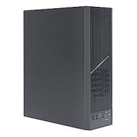 Unykach Caja PC Micro ATX UK3003 8’3 Litros  con una bahía Slim ODD de 9,5 mm, compatible con placas base Micro-ATX e ITX y espacio para tarjetas gráficas de hasta 220 mm. Con dos conectores USB 2.0, dos conectores USB 3.0 y un conector Type C - details 1