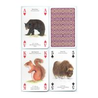 Heritage Playing Card Co Heritage Baraja de Poker Didáctica Inglés Gatos Perros Caballos Animales Mariposas Pájaros Fósiles Especias Peces Frutas Hierbas Faros Árboles Gemas Minerales Delfines Ballenas Setas Insectos Arañas Indios Rosas Salvajes Fauna - details 28
