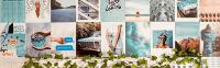 Flamingueo Set 50 Fotos Pared Decoracion Habitacion Aesthetic Decoracion Hogar Vinilos Pared Adhesivo Incluido Decoracion Paredes Dormitorio Posters Para Pared Habitacion Adolescente 210 x 297 mm (A4) - details 0