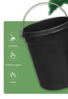 GREATOOL Cubo de Basura con Pedal, Acero Inoxidable, Papelera Baño, Capacidad de 3L/5L/7L/9L/12L - details 1