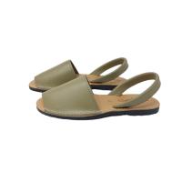 Menorquinas DE Piel Mujer Sandalias. Hecha en España. Sandalias de verano para mujer, zapatos planos informales para mujer . - details 32