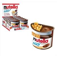 KINDER Nutella & Go 52g Pack de 12 unidades - FECHA CONSUMO PREFERENTE 30.07.2025 - Crema de cacao, avellanas y leche Nutella en envase de plástico con palitos de pan para mojar. Ideal para llevar a cualquier parte por su comodidad - details 8