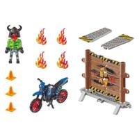 Moto con muro de fuego Playmobil Stunt Show Monster (70553) - details 2