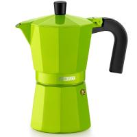 Monix - Cafetera Italiana de Aluminio. Fresa, cobalto o Lima. De 3 a 9 tazas. Para cocina de gas, vitroceramica y eléctrica - details 3