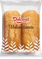 Magadalenas Valencianas Dulcesol envueltas individualmente 1,89Kg - 30 unidades aprox - Inicia tu día con nuestras clásicas valencianas elaboradas con la receta tradicional. Magdalenas tiernas y de calidad - Formato en caja de granel - details 5