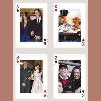 Piatnik Baraja de poker de 54 cartas Boda real Realeza Príncipe William y Kate Middleton Inglaterra Juego mesa Jugar Adultos Colección Coleccionable Poquer - details 4
