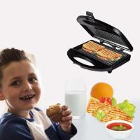 Máquina eléctrica para hacer sándwiches, Mini parrilla para Pan, Waffle, tortitas, calefacción de doble cara, sartén antiadherente de hierro, horno para pasteles, 750W - details 4