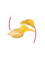 Tosfrit Aperitivos: Caja de Patatas Fritas Onduladas con Sabor a Fuet - 9 bolsas con 130gr cada una - details 2