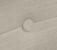 DHOME Cabecero de Lino Natural con Botones Cabezal Tapizado Cama Dormitorio Moderno TOP TRENDING - details 4