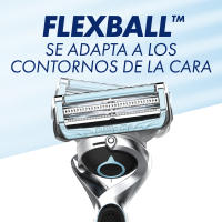 Gillette SkinGuard Sensitive Flexball maquinilla de afeitar para hombre con tendencia a la irritación de la piel, 1 mango de maquinilla de afeitar Gillette + 1 recambio para máquina de afeitar - details 4