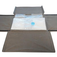 Bolsas Jocca ahorra espacio al vacío reutilizables que reducen hasta un 70% el volumen del paquete a la vez que protegen la ropa. Ideales para mudanzas, cambios de armarios o viajes. - details 4