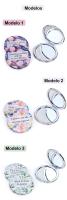 Pack de 6 a 24 unidades de Espejo de bolsillo, 3 modelos florales, Decorados con frases, Detalles invitados para bautizo, Detalles para bodas invitados, Detalles dama de honor, Recuerdos de boda, Regalantes.com - details 1