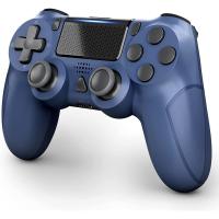 Mando inalambrico Doubleshock 4 ,compatible con PC , Android , consola PS4 (inalambrico)  , PS3 (por cable) , AZUL OSCURO, ENVÍO 24H ,NUEVO - details 0