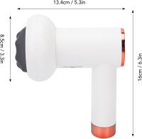 Masajeador de Celulitis de Mano, Máquina de Quema de Vibración de Masaje para Reducir la Grasa Corporal Eléctrica con Cabeza de 5 Tamaños, 6 Niveles,envio desde España - details 0