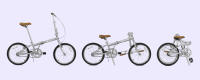 FabricBike Folding - Bicicleta Plegable Cuadro Aluminio Ruedas 20" , 5 Colores - details 3