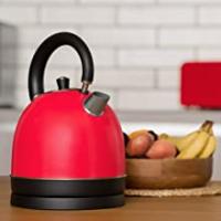Mellerware - Hervidor de agua eléctrico tetera Spring! Kettle Black 2200W 1.8L, 100ºC Temperatura, Inteligente, Apagado Automático, electrodomésticos de cocina, eléctrica,  calentador rápido, protección seguridad - details 1