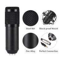 Bornwin-Microfono Streaming USB, Kit Cardioide Condensador con Soporte Araña y Filtro para Sonido Profesional - details 5