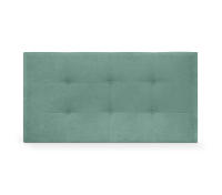 DHOME Cabecero Capitone Tapizado Polipiel o Tela Acualine con 8cm de Grosor Cabezales de Cama Acolchado Capitoné Cabeceros de Cama (Verde Agua Tela) - details 3