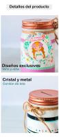 1 unidad de Hucha para comunión de niño y comunión de niña, Regalos para niños, diseño exclusivo, tarro de cristal y tapa de metal, decoración con cordón de yute, regalos originales para invitados, Regalantes.com - details 2