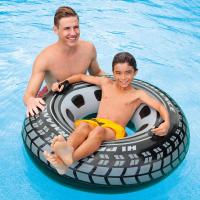 Intex 59252 NP - Rueda hinchable neumático diámetro 91 cm, Multicolor, S, 1 Unidad ( Paquete de 1) - details 0