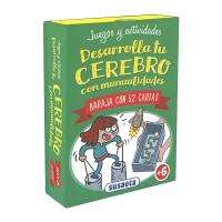 Naipecoleccion Susaeta ediciones Baraja de 52 cartas Juegos y actividades para desarrollar tu cerebro con manualidades Ejercitar tu memoria e ingenio Potenciar tu mente  Entrenar tu atención Juego de mesa educativo y Divertido - details 6