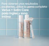 Gillette Venus Satin Care 2-en-1 gel limpiador + gel de depilación para ingles y zona intima, 190 ml - details 3