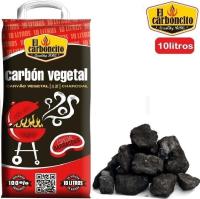 MAXHOME-Carbón Puro Vegetal Premium 20L. para Barbacoa y Cocina de leña. Composición de 2 Bolsas de 10L y un paquete pastillas encender fuegos - details 0