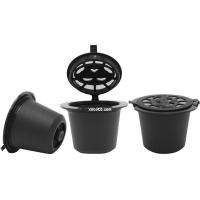 Cápsulas de Café Recargable Reutilizable para Cafetera Nespresso, Más de 200 Veces de Usos para Reemplazo, Con 5 pcs Capsulas 1 Cuchara de Café y 1 Cepillo de Limpieza, capsulas de cafe reutilizables - New Planet Home - details 2