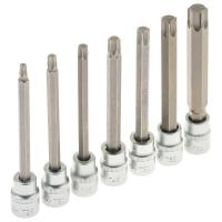 KIT VASOS TORX LARGO PARA CARRACA 3/8" T25-30-40-45-50-55-60 110 MM DE LARGO - details 1