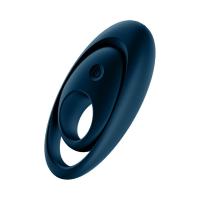 SATISFYER ANILLO PARA EL PENE MODELO GLORIOUS DUO COLOR AZUL HOMBRE JUGUETES SEXUALES - details 1